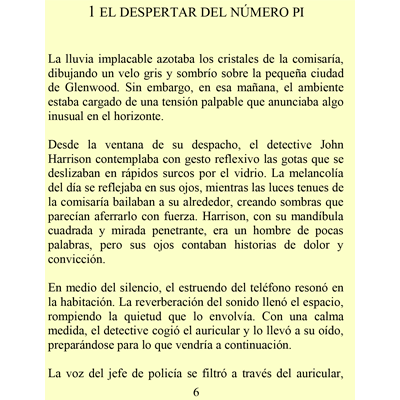 LA FÓRMULA DEL ASESINO - Libro de tapa blanda Interior